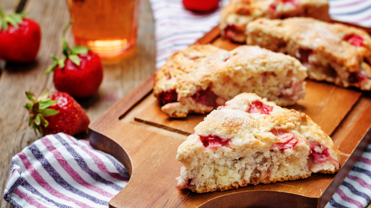 Week 10: Strawberry Scones